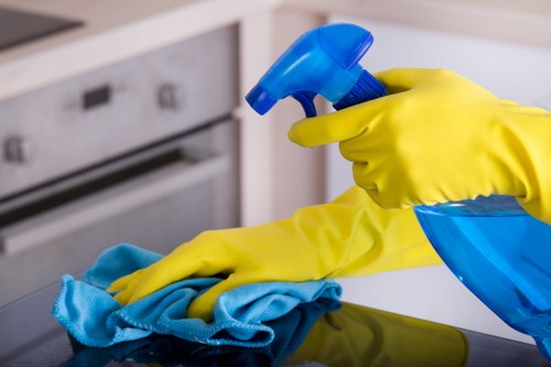 Professional cleaners providing cleaning services in SW18 homes