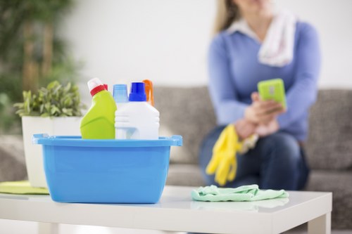 Reviewing service quality concerns in a cleaning complaint procedure