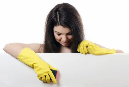 Deep cleaning service in a SW18 kitchen and living area