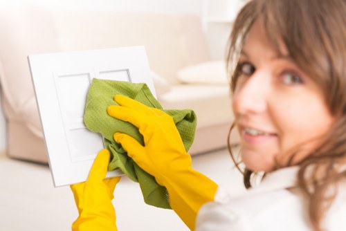 Professional cleaning service delivering a polished finish in SW18